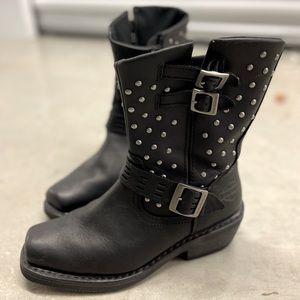 Women’s Studded Harley Davidson Boots